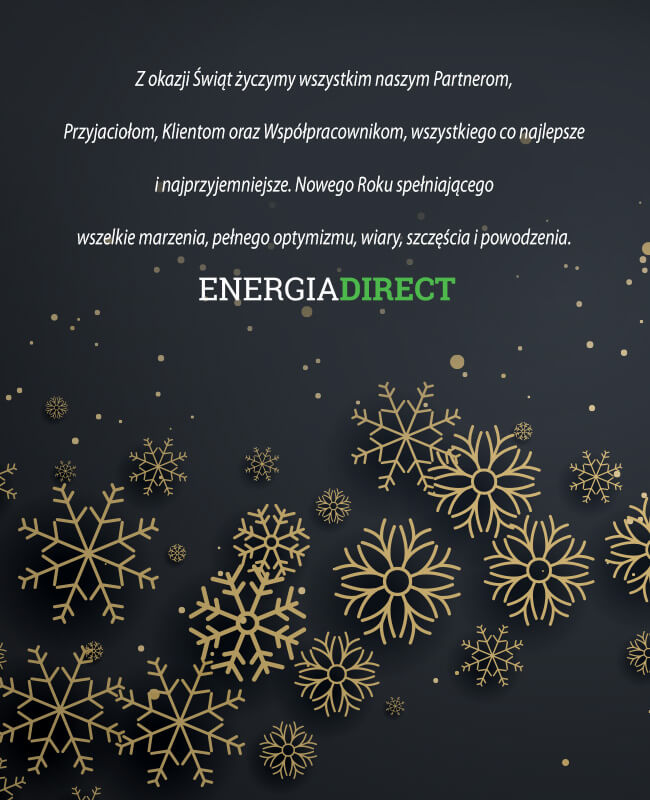 Życzenia świąteczne od EnergiaDirect.pl